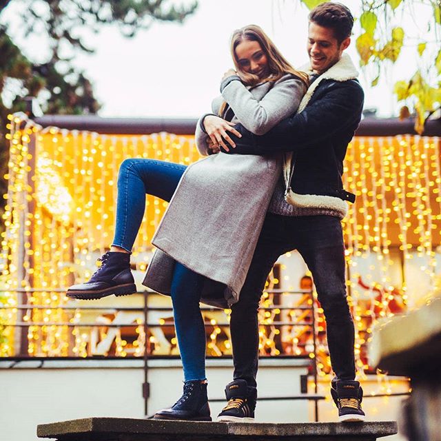 Winter Couple Shooting Fabian and Marie for Deichmann x Fila CM Models