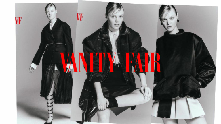 Vanity Fair Magazin mit Diletta Busin