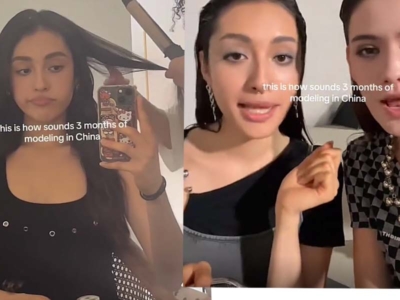 Modeln in China BTS: Gaia (Paris), ihre Erfahrungen als Model in Beijng x Shanghai
