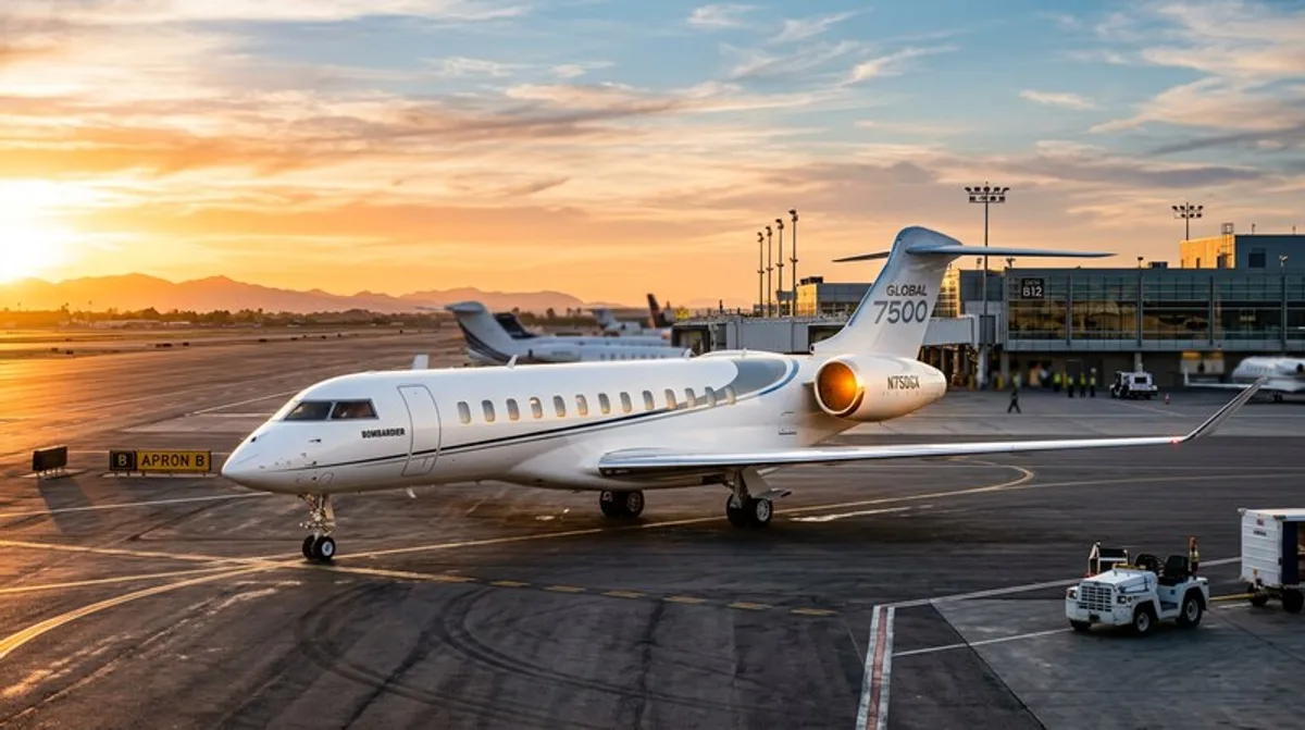 Bombardier Global 8000 Privatjet