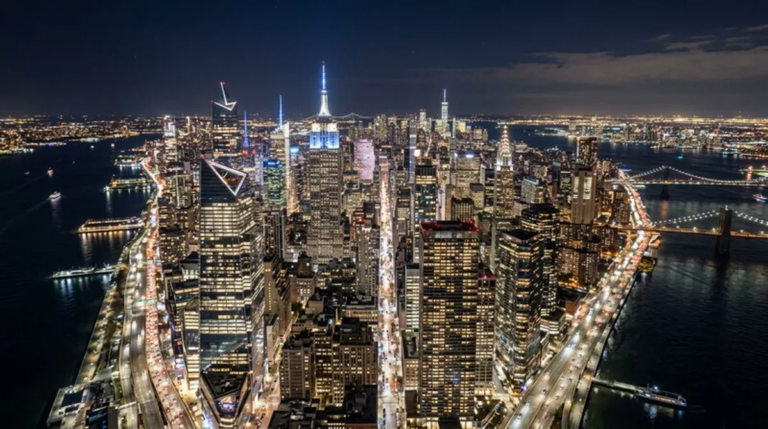 Privatjet nach New York