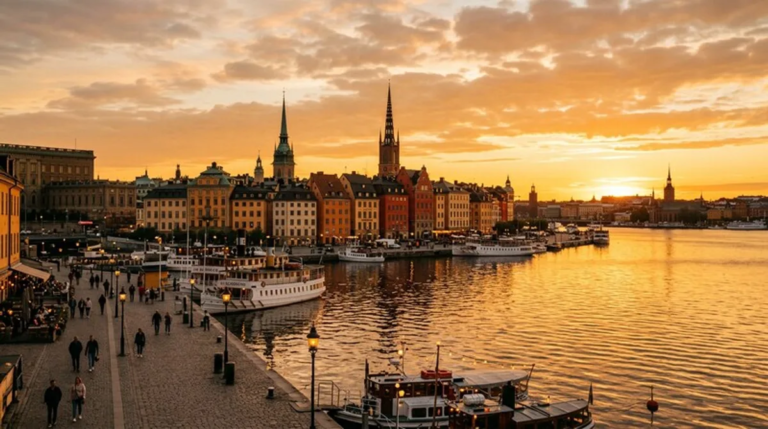 Privatjet nach Stockholm